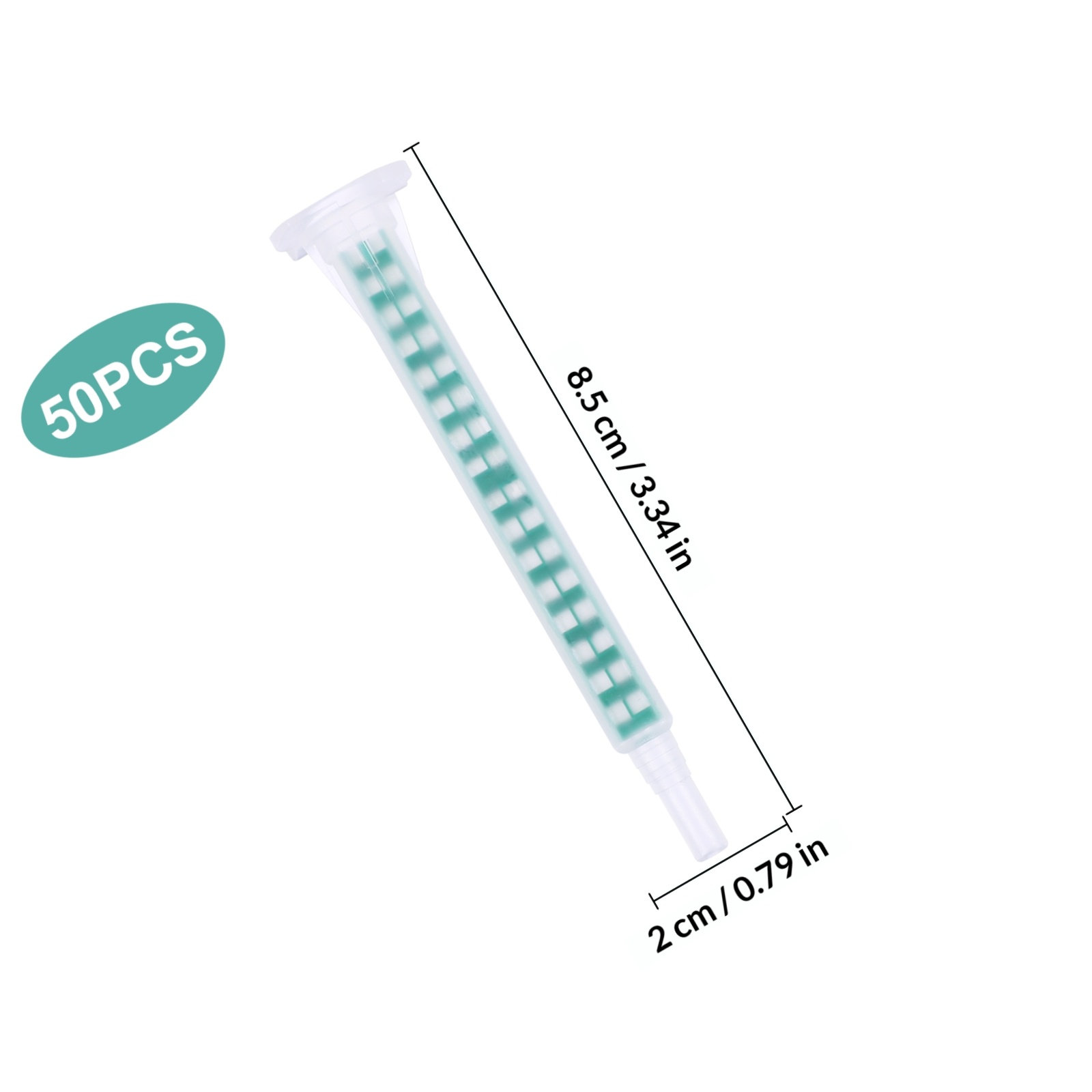 50pcs Epoxy Mixing Tubes Squar - огляд і ціна Resin Crafts Diy