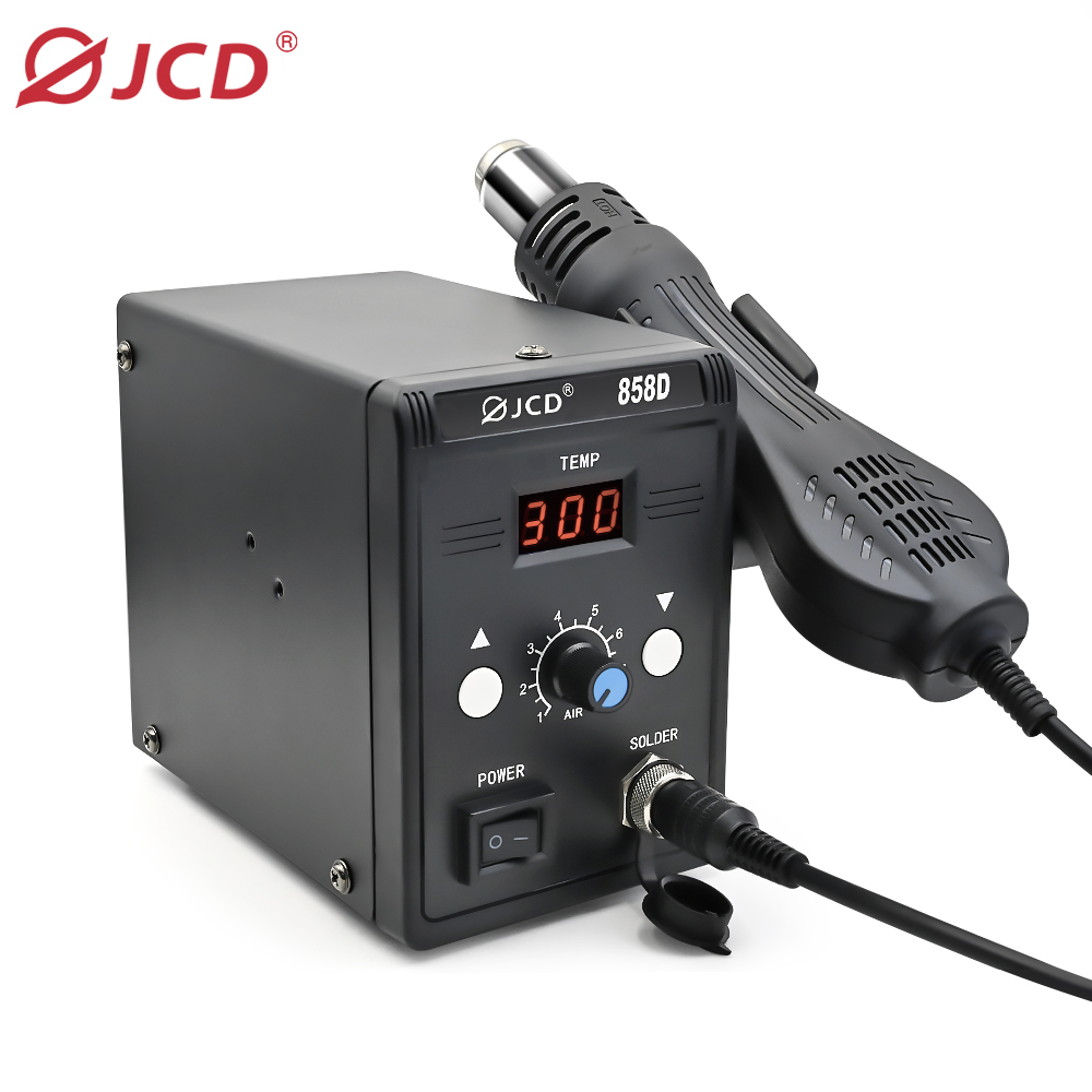 JCD Hot Air Gun 858D BGA Rewor - огляд і ціна Heat Gun Small