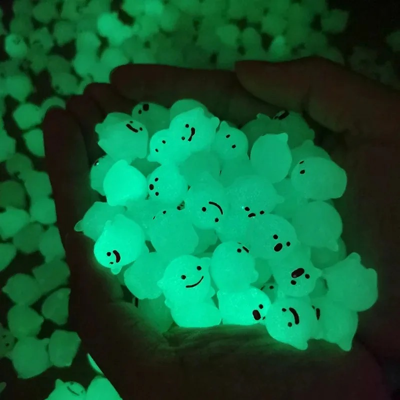 10Pcs Lovely Glow In The Dark  - огляд і ціна Resin Crafts Diy