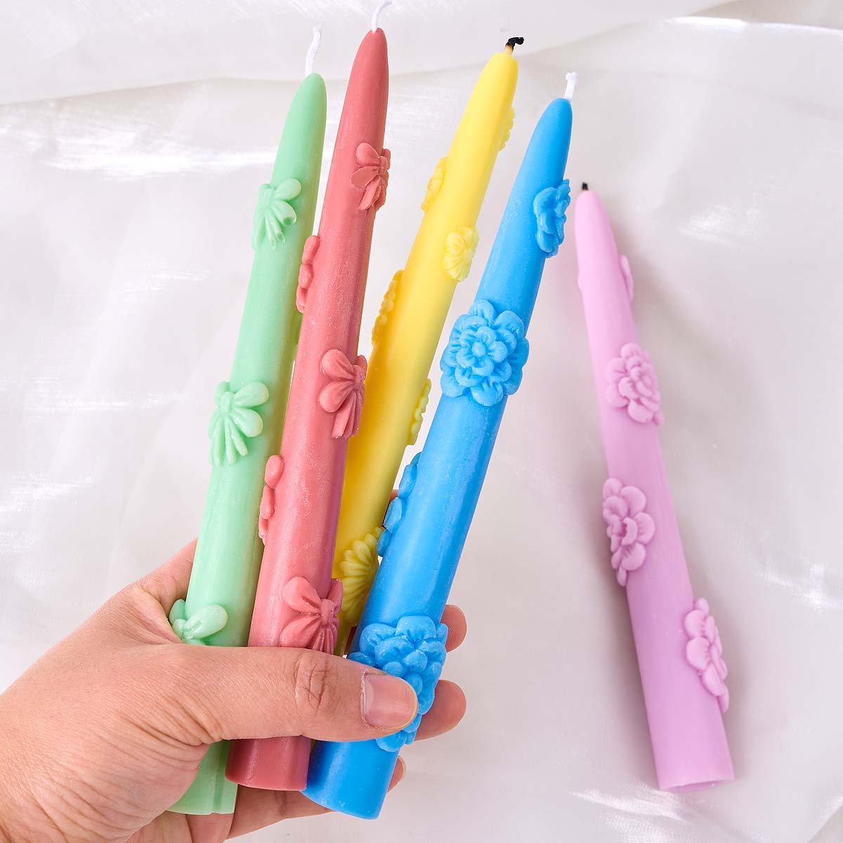 Daisy Bow Candle Stick Silicon - огляд і ціна Resin Craft Ideas